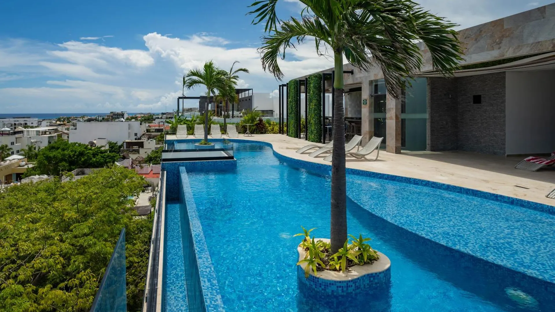 Acogedor Con Roof Vista Al Mar En Lil Towm Apartment Playa del Carmen Mexico