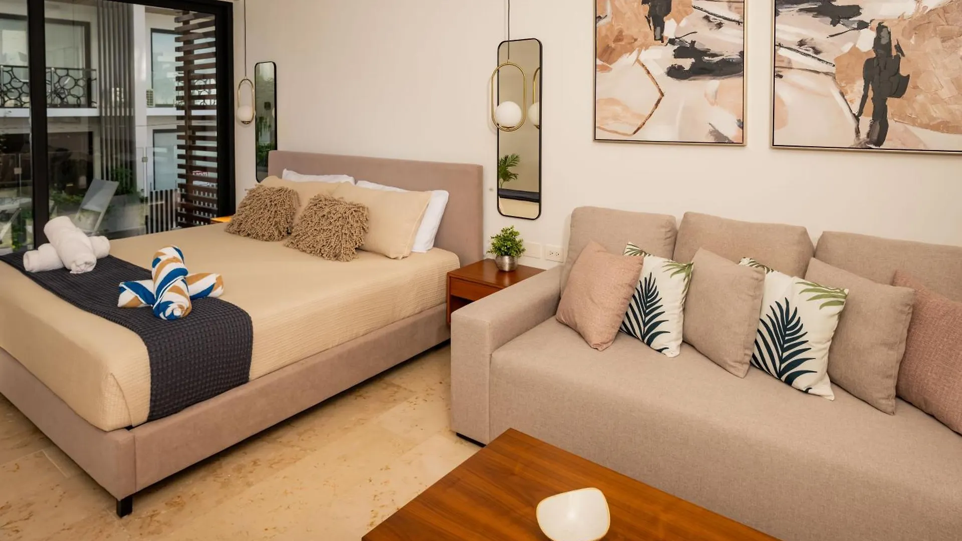 Acogedor Con Roof Vista Al Mar En Lil Towm Apartment Playa del Carmen