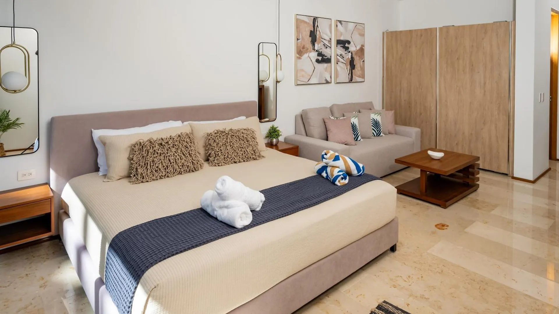 Acogedor Con Roof Vista Al Mar En Lil Towm Apartment Playa del Carmen 0*,