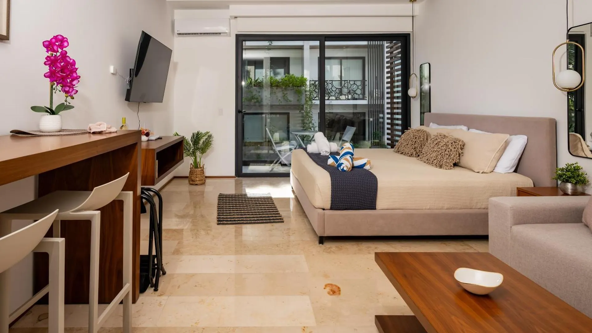 Acogedor Con Roof Vista Al Mar En Lil Towm Apartment Playa del Carmen